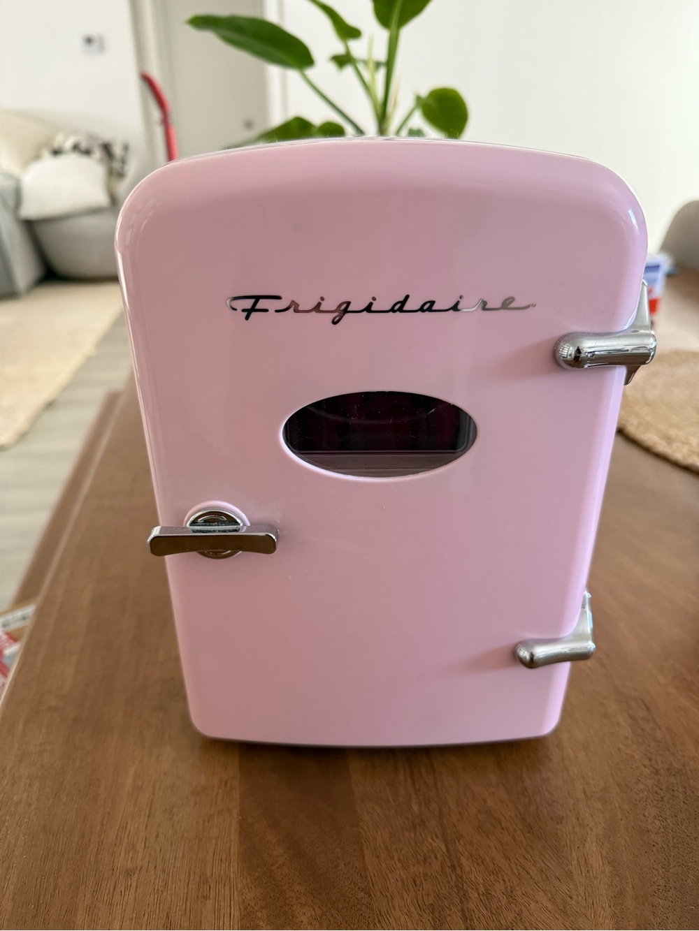 Pink Mini Refrigerator